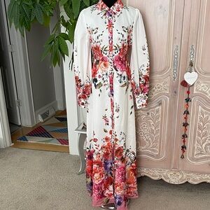 Cutely Covered Floral Maxi Dress